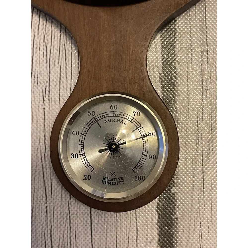 Vintage Jason Weather Station Thermometer, Barometer & Humidity Meter